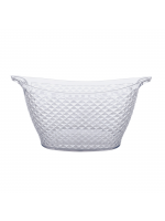 Balde de Gelo Luxxor Paramount Acrílico 18L | Extra Grande p/ Festas e Eventos