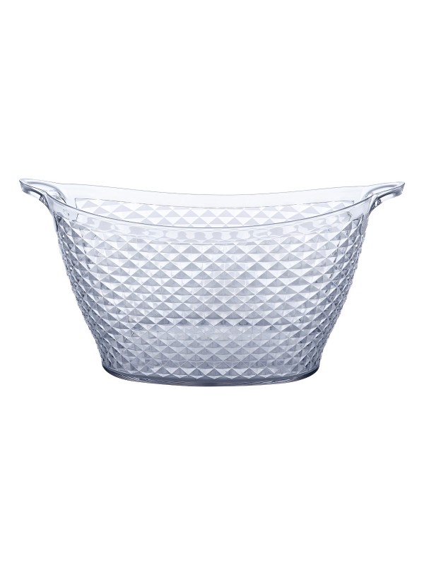 Balde de Gelo Luxxor Paramount Acrílico 18L | Extra Grande p/ Festas e Eventos