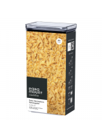 Pote Hermético Lumini 2.6L Retangular Paramount | Vedação Total p/ Alimentos Secos | Empilhável