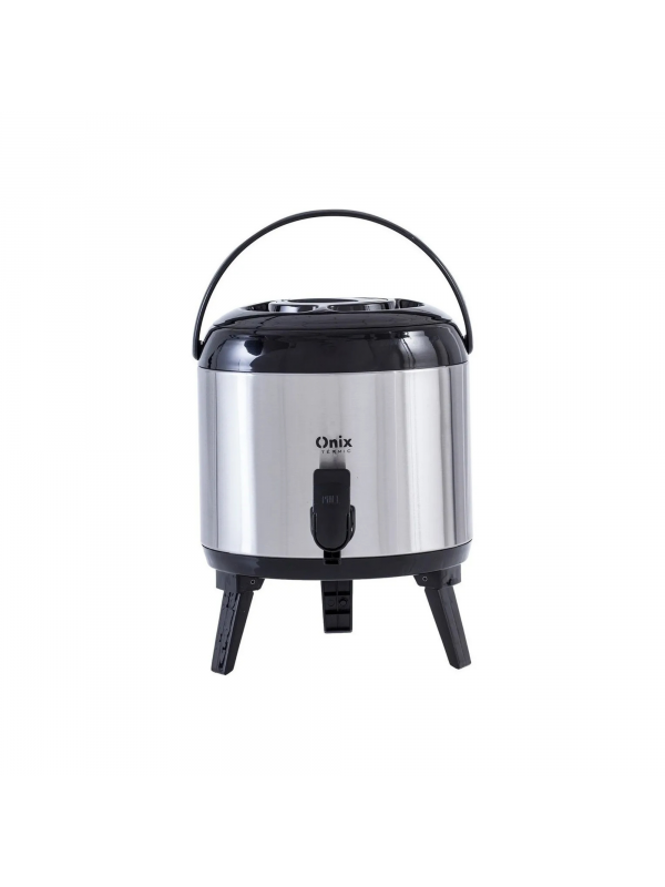 Botijão Térmico Inox Paramount 5,5L | Conserva Gelado/Quente | Alta Capacidade e Eficiência