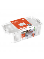 Pote Organizador Slim 2,5L Multiuso Paramount | Armazenamento de Mantimentos Alto e Estreito