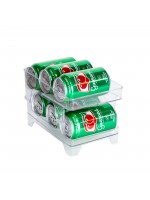 Organizador de Latas Diamond p/ Geladeira/Armário - 6 Unid. | Dispenser Cerveja/Refri | Paramount