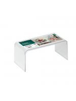 Organizador Multiuso Transparente Diamond Paramount - Porta Maquiagem e Escritório