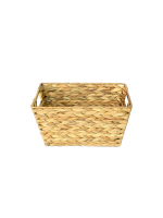 Cesto Organizador Decorativo Fibra Natural Seagrass C/ Alça 33cm | Paramount