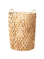 Cesto Decorativo de Fibra Natural Seagrass G Gigante com Alça - 50cm - Paramount