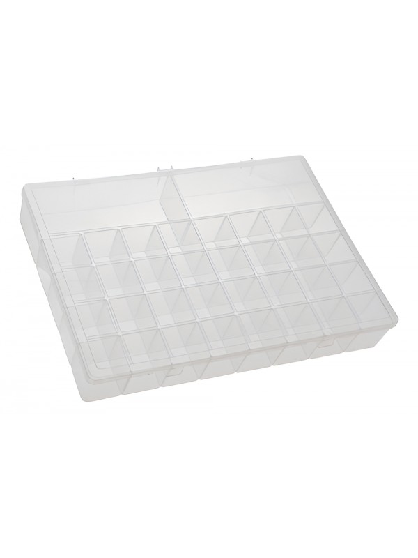 Box Organizador Plus Transparente Grande | 346 Paramount | Solução para Armário e Closet