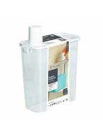 Dispenser Slim Multiuso Paramount 3,39L: Porta-Cereais e Grãos com Bico Dosador