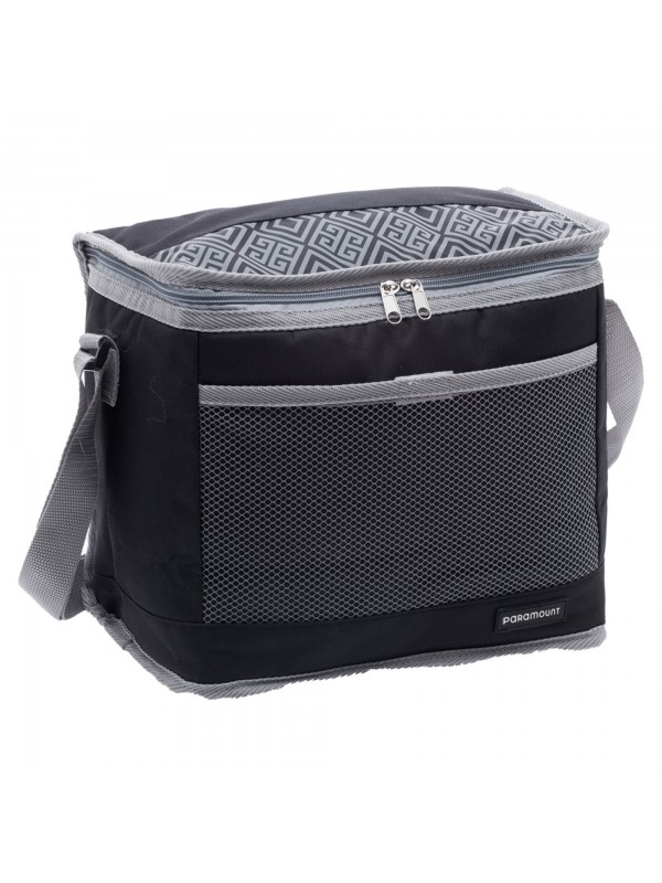 Cooler Térmico Bolsa Pratic 10L Paramount Cinza/Preto - Leve e Compacta P/ Marmita