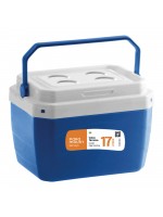 Caixa Térmica Portátil 17L Paramount Azul - Cooler para Cerveja, Praia e Piquenique