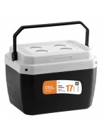 Caixa Térmica Portátil 17L Paramount Preta - Cooler para Cerveja, Praia e Piquenique