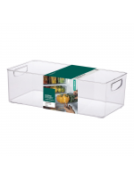 Organizador Retangular Diamond Cristal 40cm - Paramount | Otimize Armários e Gavetas