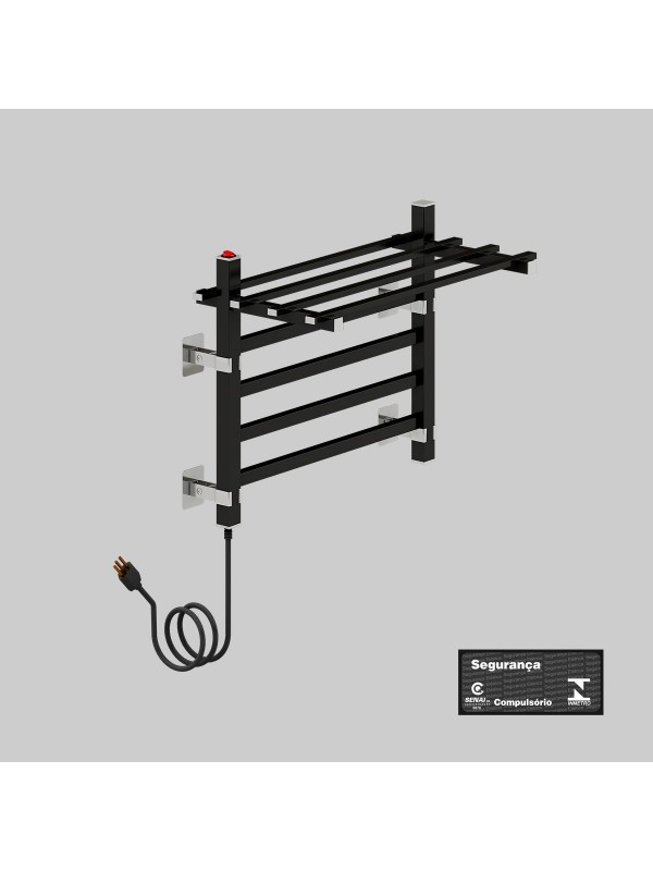 Aquecedor de Toalhas Térmico Raffinato Branco ou Preto
