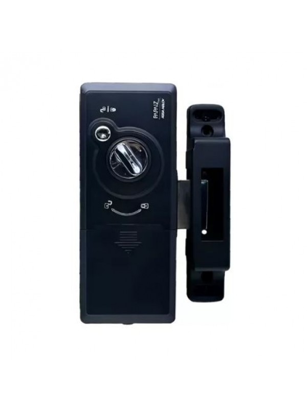 Fechadura Digital Sobrepor Smart Lock SL 140 Preta - Papaiz