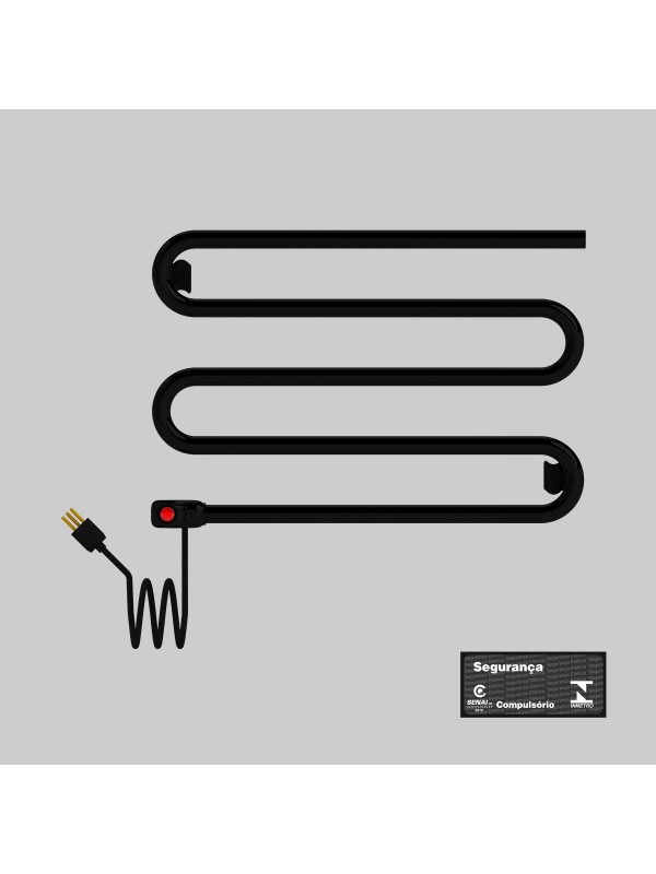 Aquecedor de Toalhas Térmico Soluzione Branco ou Preto