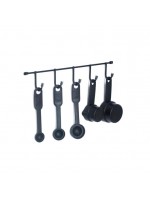 Gancho Preto Porta Tudo 2442 Jomer 