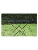 Varal de Chão com Abas Dobráveis Preto