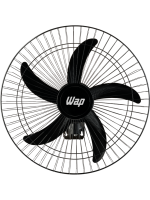 Ventilador 48cm 5 Pás Wap Rajada Pro 60 de Parede Bivolt