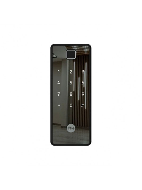 Fechadura Digital Yale Reflecta Biometria, Senha e Cartão | Espelhada IP55