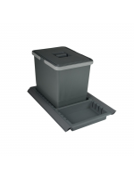 Lixeira Metropolis com Base 15 Litros Zen Design