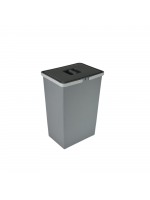 Lixeira para Cozinha Metropolis 24 Litros Zen Design