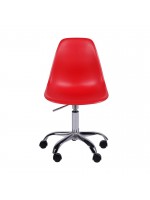 Cadeira Eiffel Office Escritório Or Design 1102 Com Rodízio