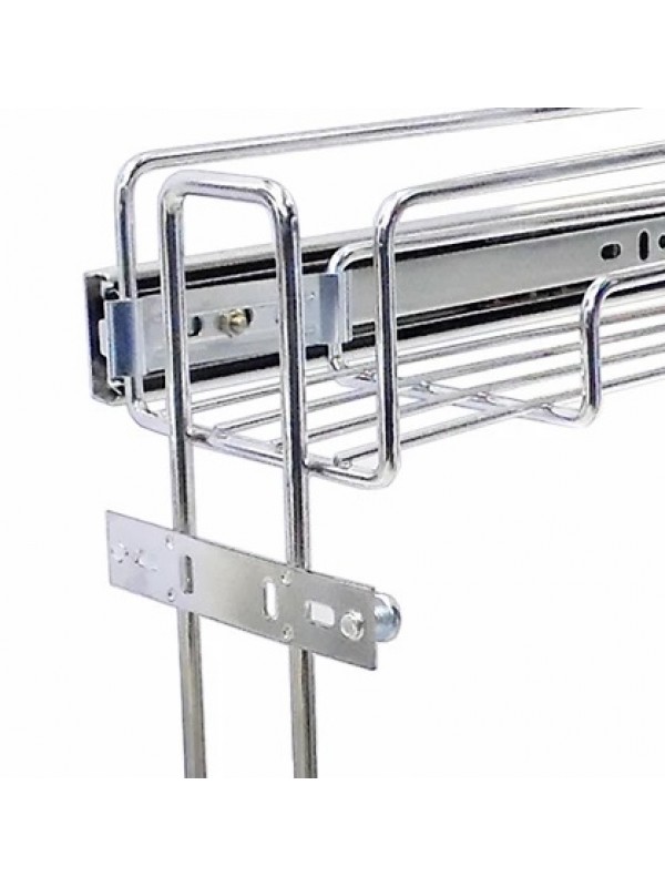 Porta Temperos Latas / Óleo Duplo Deslizante Inox Jomer 8654