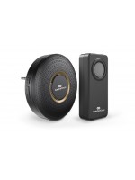 Campainha Wireless Sem Fio Preta Bivolt Comfort Door 100mts