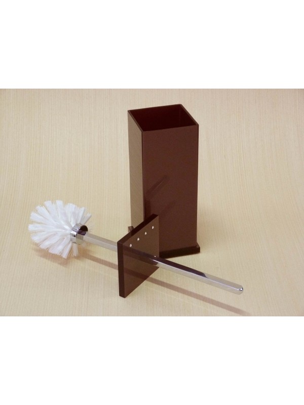 Escopino - Escova Sanitária em Acrílico Chocolate
