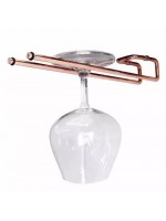 Suporte Porta Taças Reto 40x35x250mm Cobre Jomer 2750