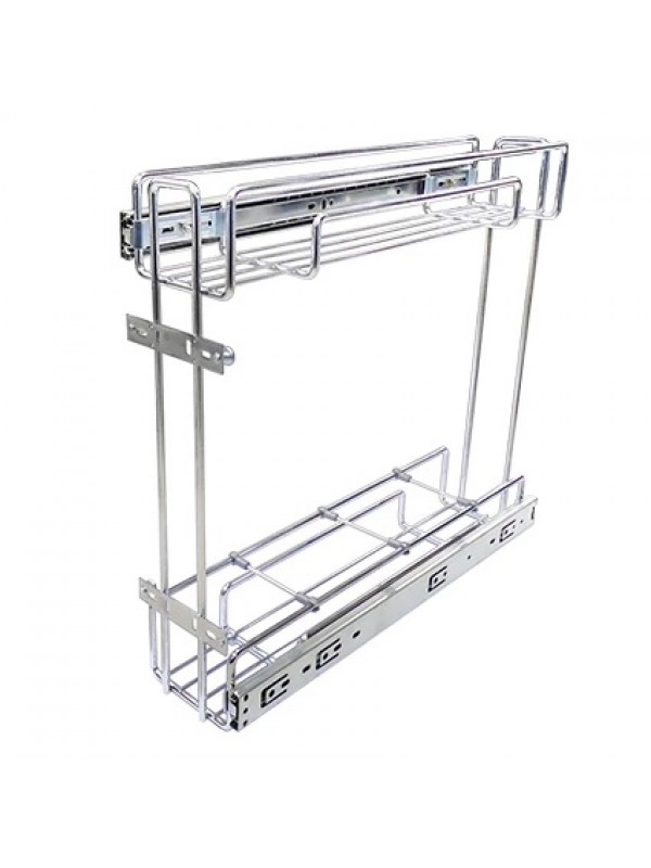 Porta Temperos Latas / Óleo Premium Lateral 125x425x450mm Jomer 8665