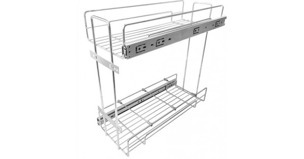 Porta Temperos Latas Óleo Deslizante Duplo 20cm Jomer 8667
