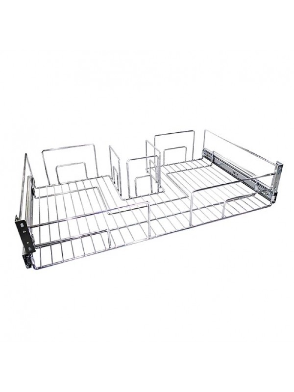 Gaveta Aramada Sifão 77cm Módulo 80cm Cromada Jomer 8460