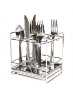 Organizador Porta Talheres Mesa Ou Bancada Inox Jomer 3205