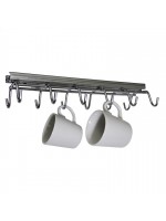 Suporte Xícaras Aço Cromado Deslizante Jomer 4311