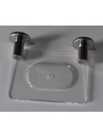 Saboneteira Jasmim 3/8 Redondo Inox Polido 