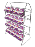 Porta Cápsulas Três Corações Due Lati Jomer 2106 Cromado