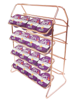Porta Cápsulas Três Corações Cobre Due Lati Jomer 2731