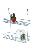 Porta Utensílios Temperos Duplo Inox Jomer 3102